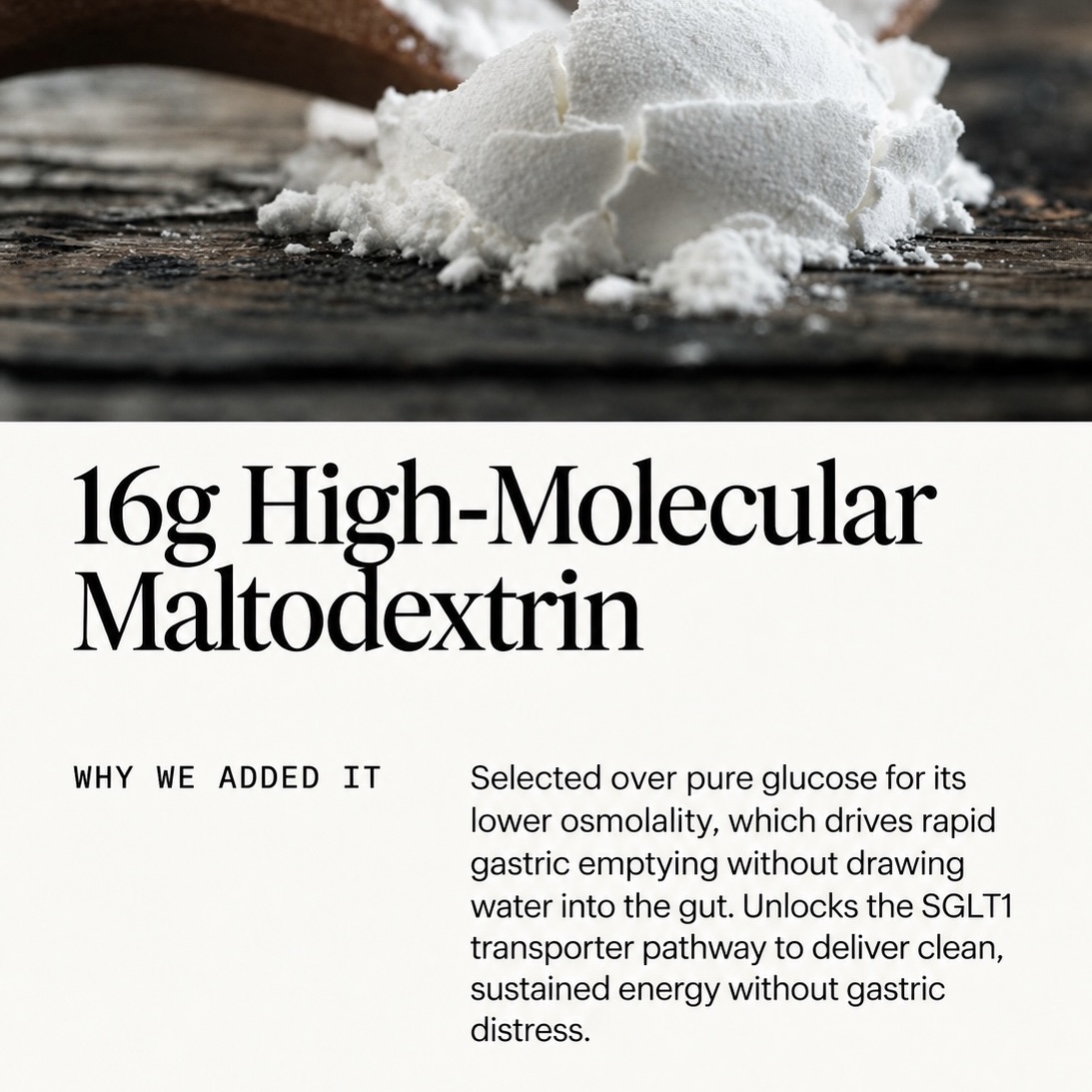 16g high-molecular maltodextrin