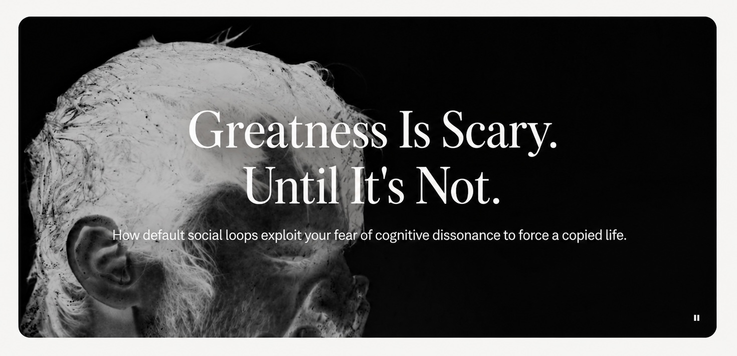 Greatness Is Scary. Until It's Not.