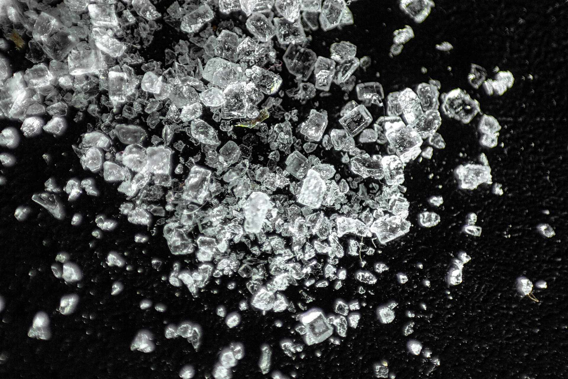 Sodium crystals